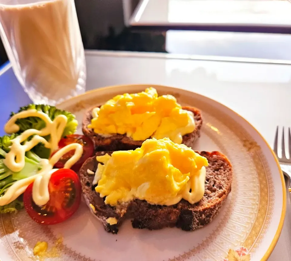 Snapdishの料理写真:週末のモーニングタ～イム🍴|motohiroさん