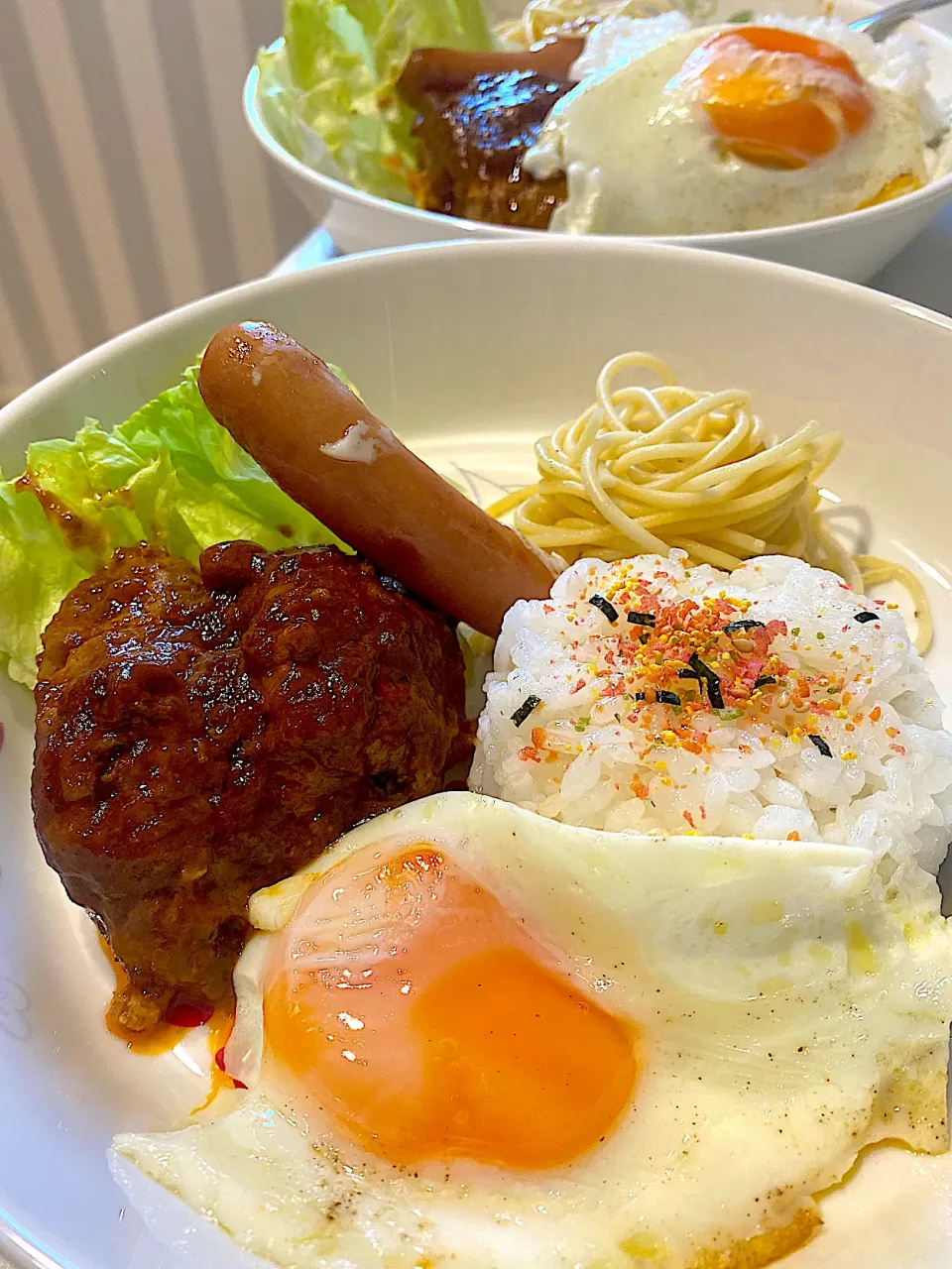 ロコモコランチ|しばざきまりさん