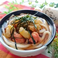 Snapdishの料理写真:かけうどん🍜