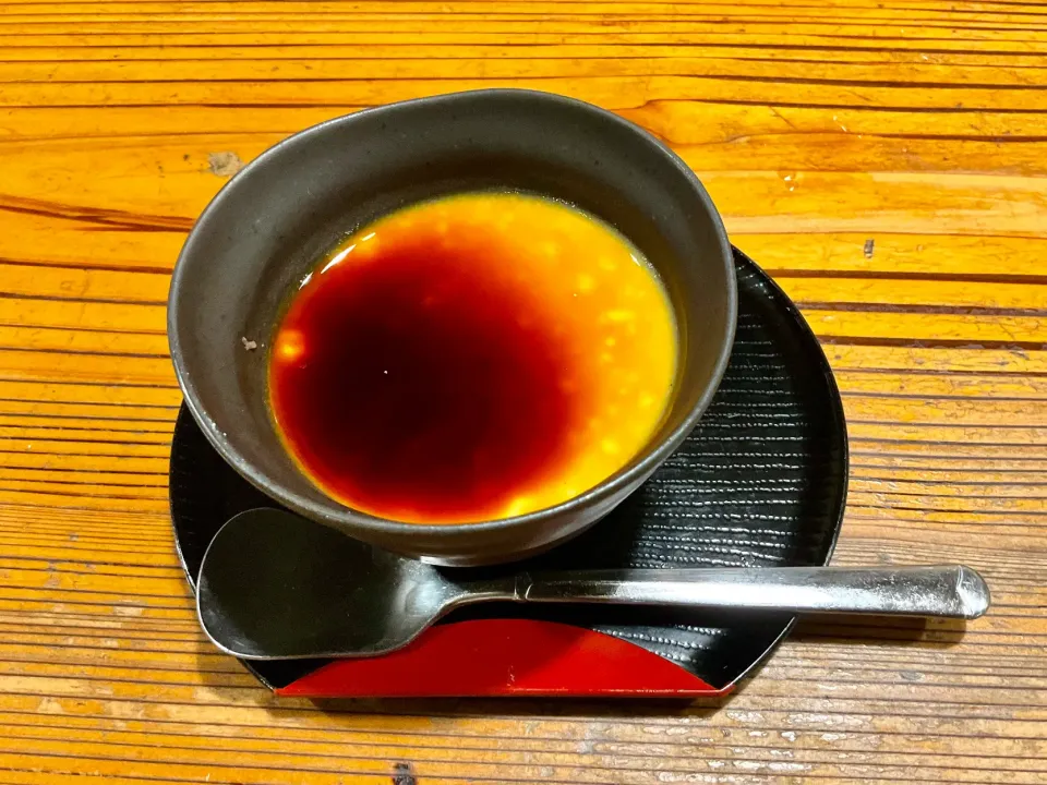 Snapdishの料理写真:ラーメン屋さんで出している絶品プリン|Takeshi  Nagakiさん