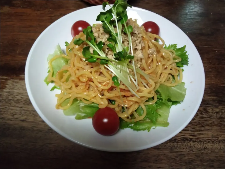 鶏ひき肉の肉味噌で韓国ビビン麺風|にんにくと唐辛子が特に好き❤️(元シャリマー)さん