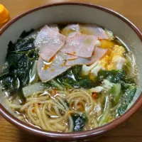 Snapdishの料理写真:ラ王🍜、醤油味❗️⊂((・x・))⊃✨