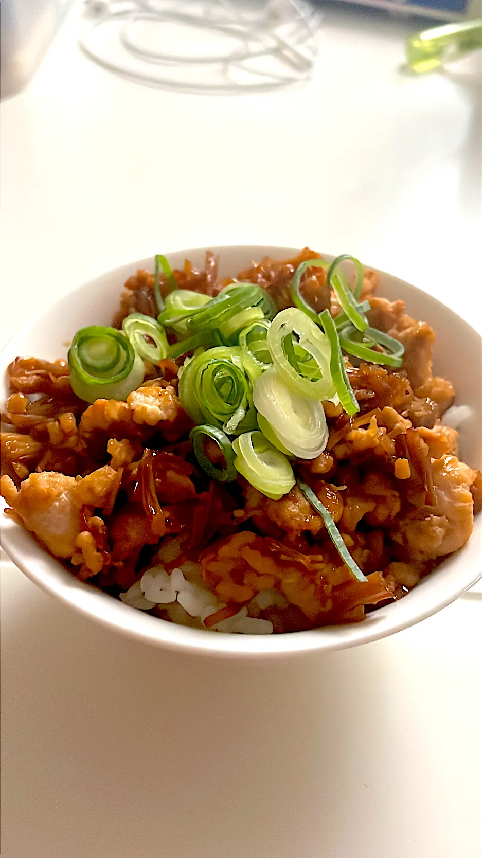 鶏そぼろ丼|りんごさん