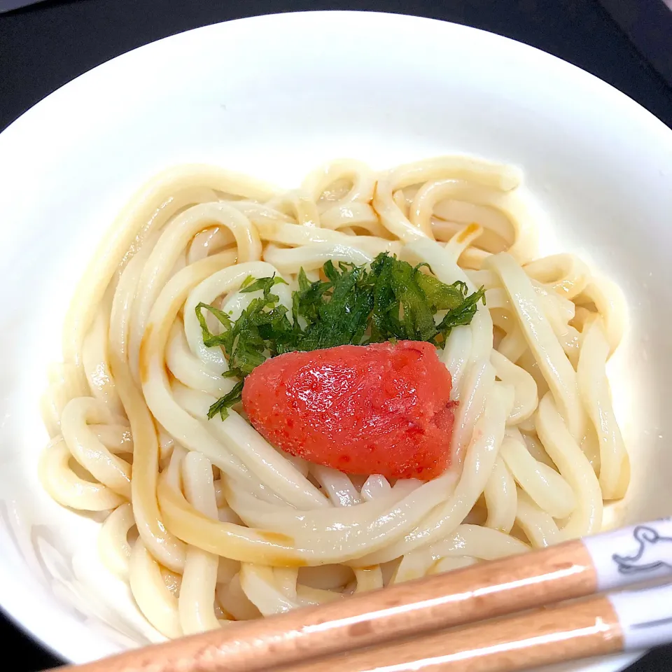 4/20 15:11 しそ明太うどん|へれ子さん