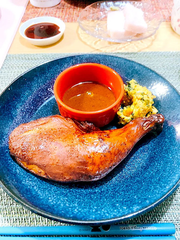 Snapdishの料理写真:鳥のロースト😋|matsukawaさん