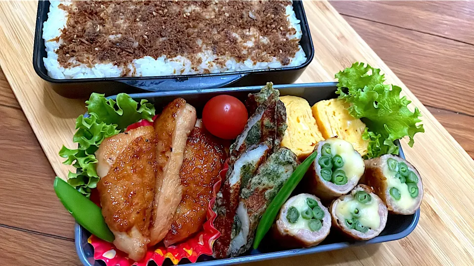 鶏の照り焼き弁当|ちかちかさん