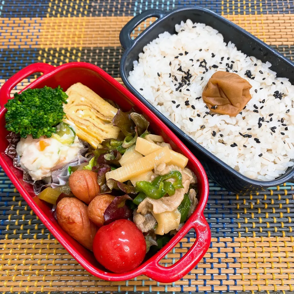 Snapdishの料理写真:今日の旦那さんのお弁当|naoさん