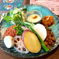 Snapdishの料理写真:薬膳合いがけカレー|下村直輝さん