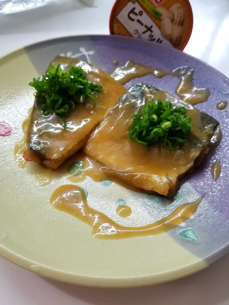 ピーナッツクリームで鯖の味噌煮|まろさん