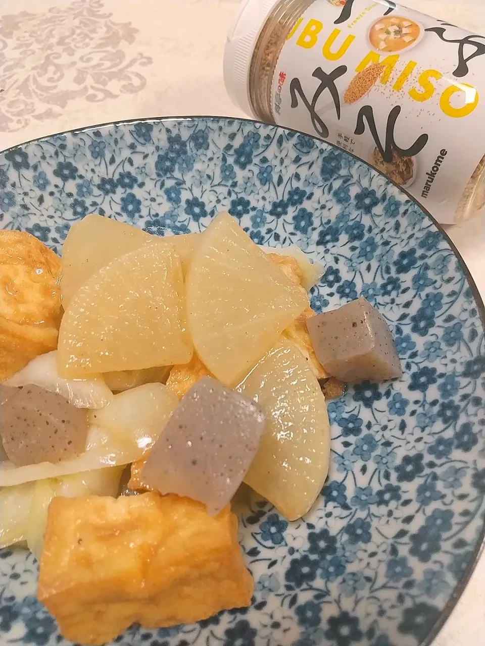 ☆今日の晩ごはん☆ 大根と厚揚げの味噌炒め|hamamaさん