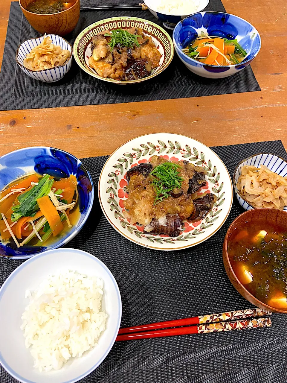 Snapdishの料理写真:茄子と鶏肉のみぞれ煮|たむろんさん