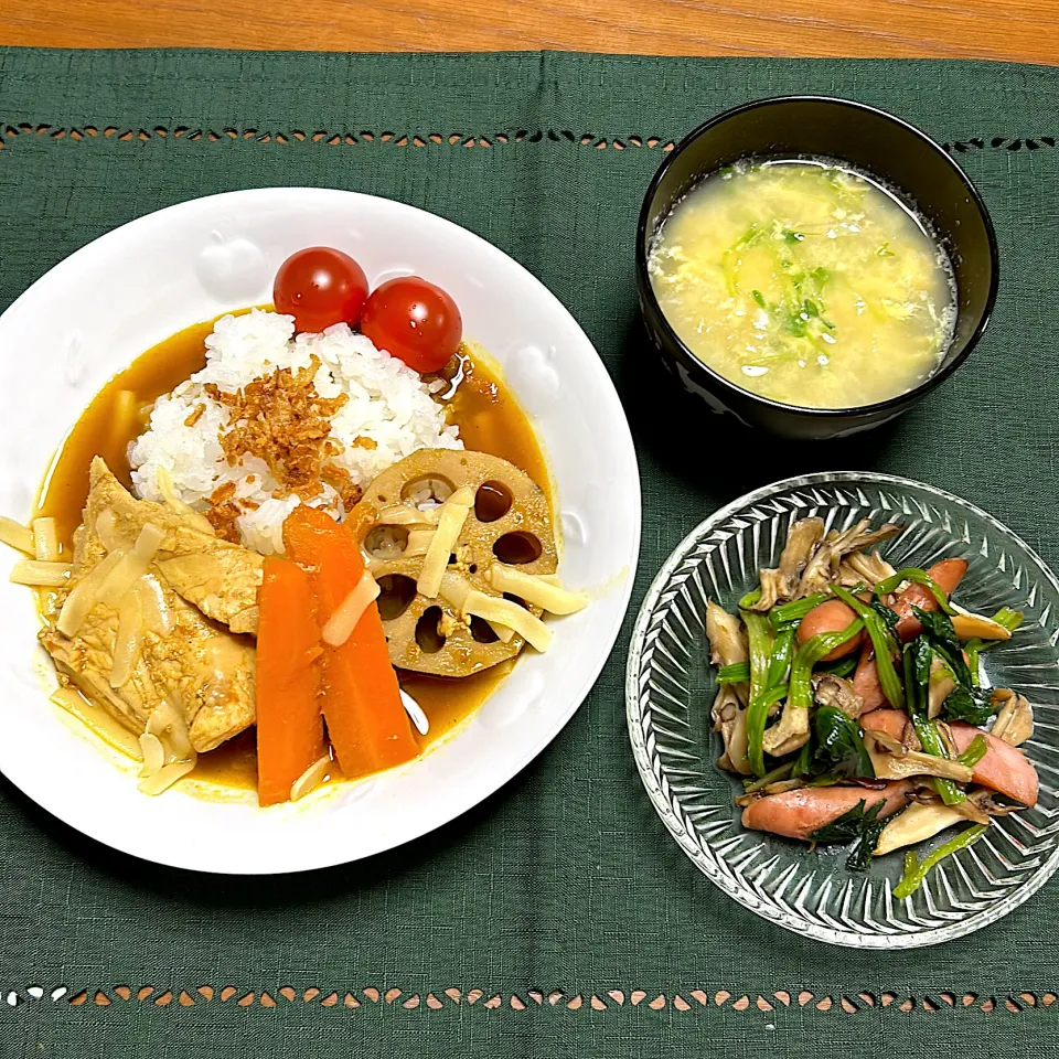 鶏胸肉のスープカレー|柚子きりかさん