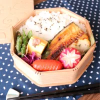 Snapdishの料理写真:春のお魚弁当|Harucookさん