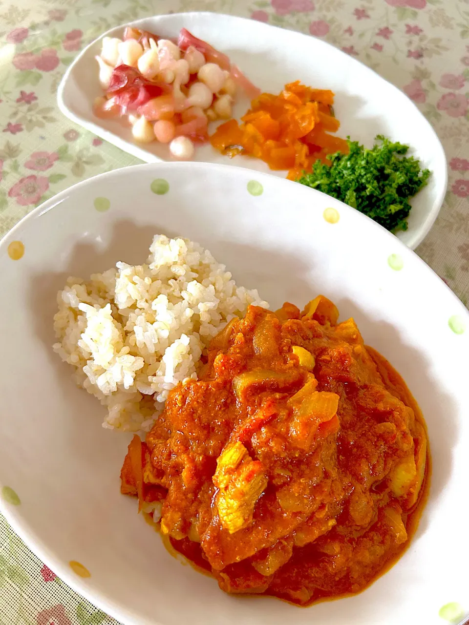 トマト缶でバターチキンカレー|まみさん