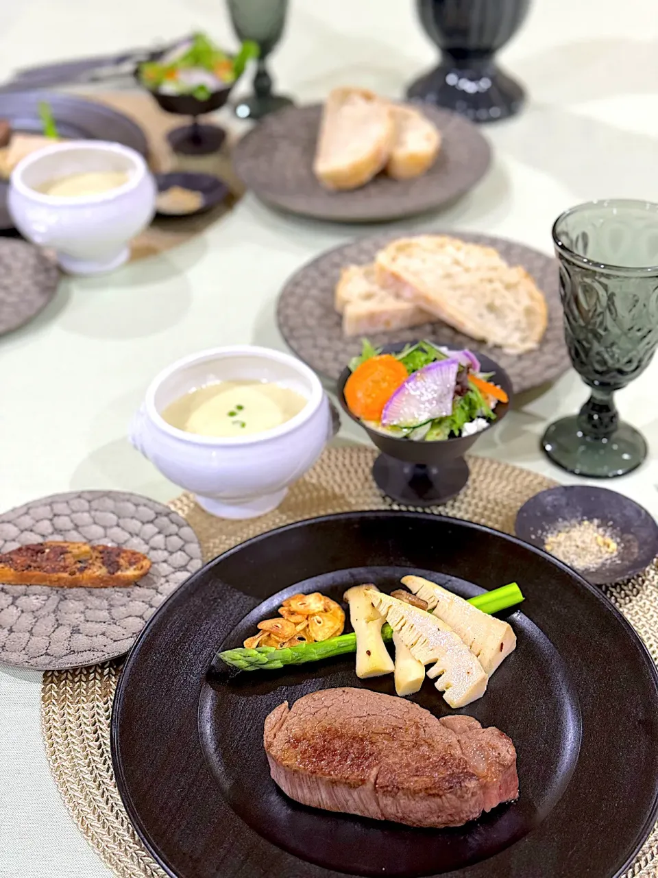 息子の従兄弟が泊まりに来たからお肉Dinner🍴|Seikoさん