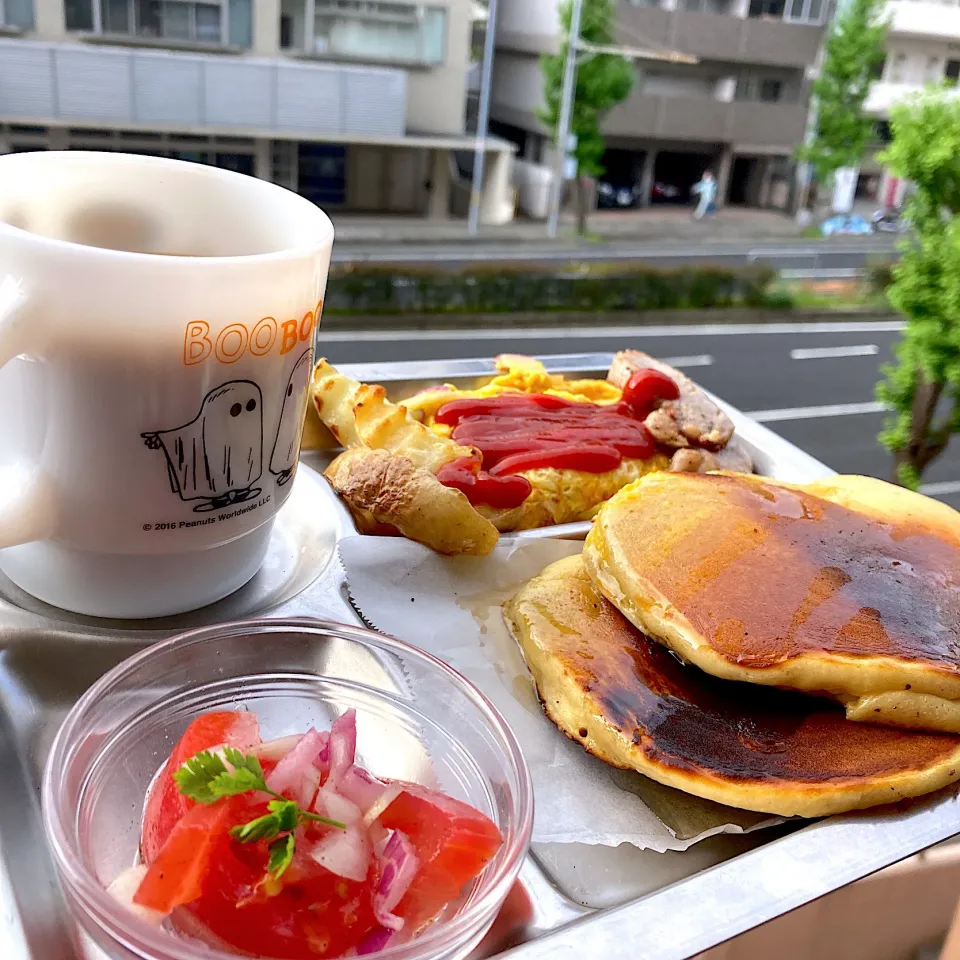 アメリカのダイナー風朝ごはん|Kさん