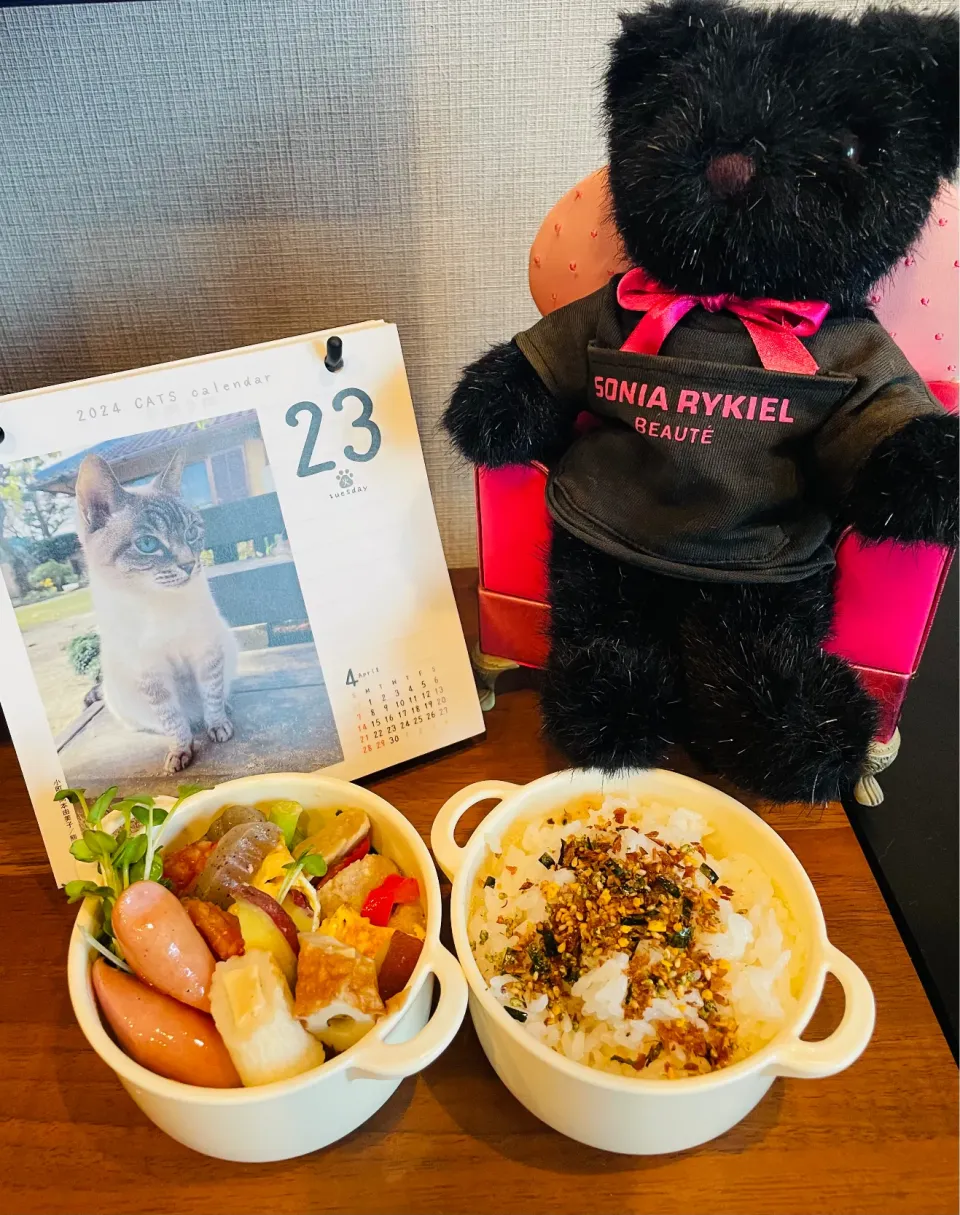 Snapdishの料理写真:20240423🍱今日の旦那さん弁当🍱|akiyo22さん