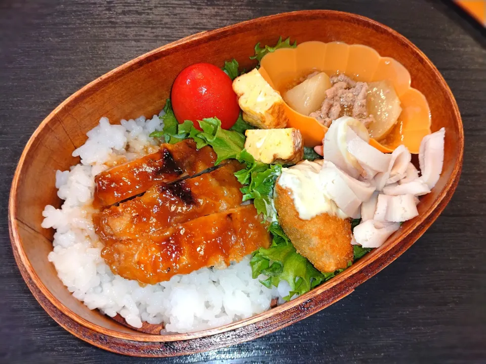 照り焼きチキン弁当|ぱいなっぷるさん