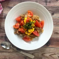 Snapdishの料理写真:トマト牛丼|あや4519さん