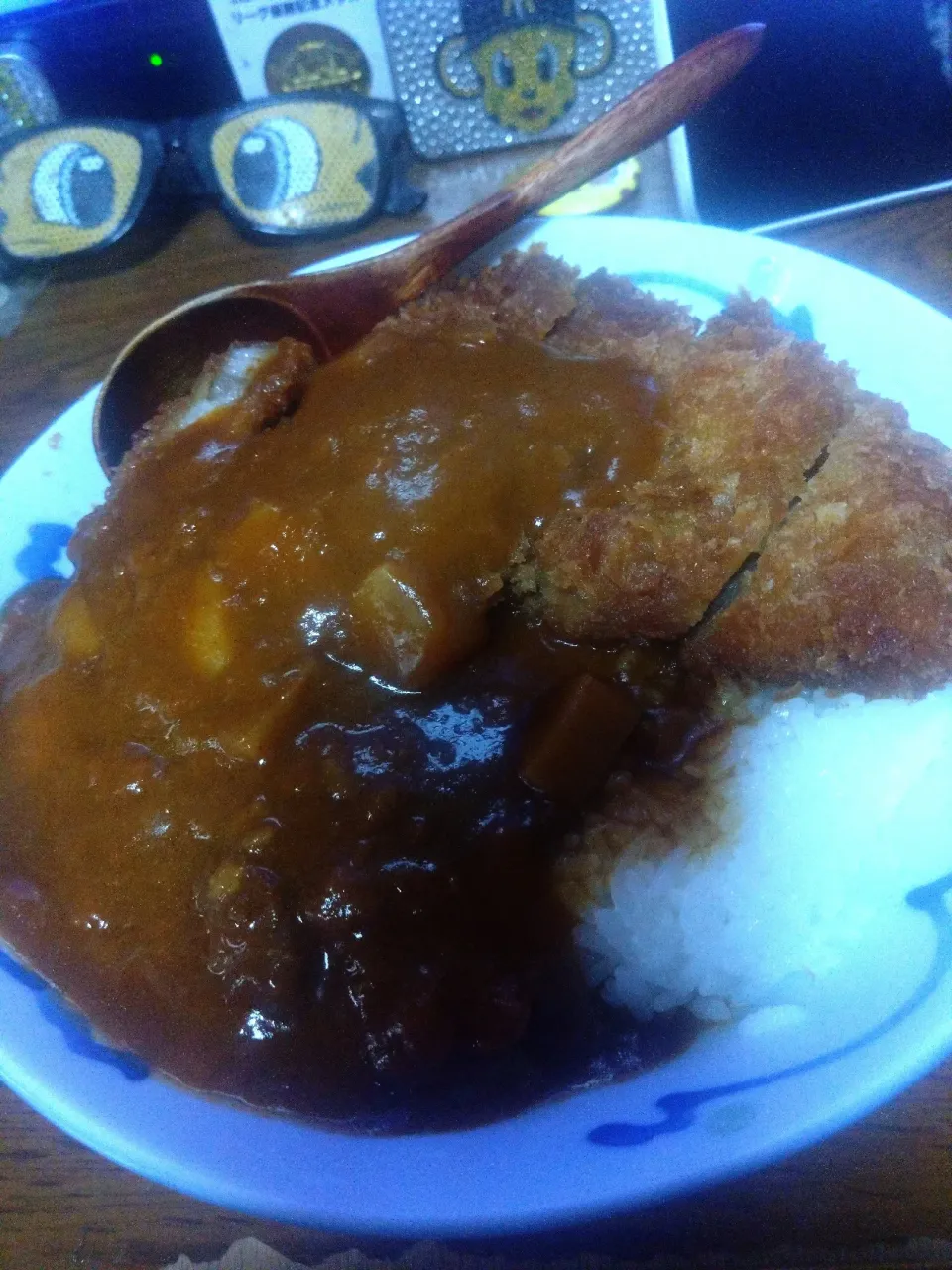 Snapdishの料理写真:カツカレー|梅吉さん