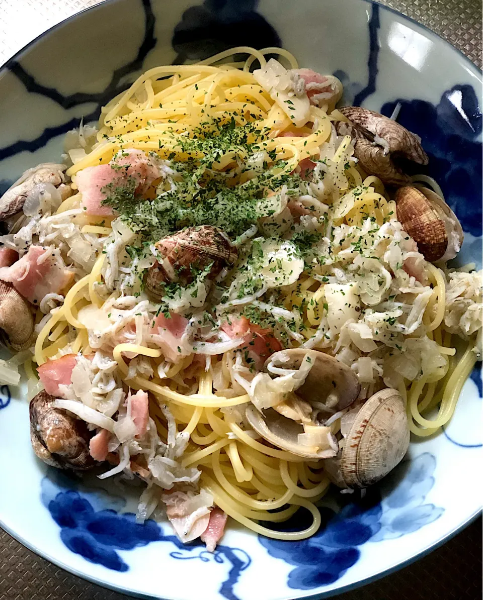 Snapdishの料理写真:アルモンデ パスタ🍝|ブンタさん