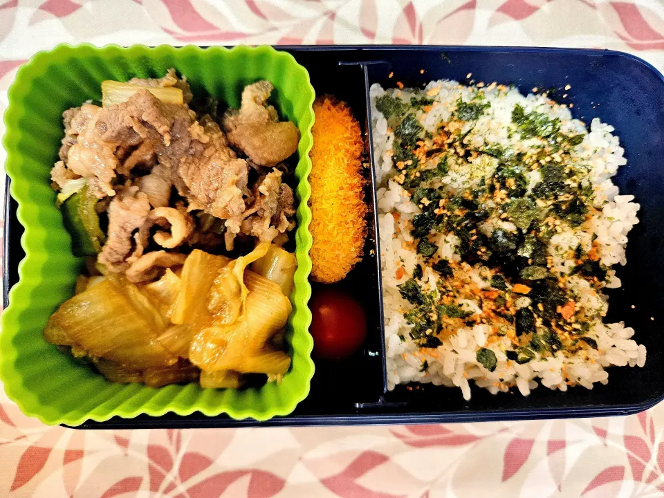 すき焼き❤️旦那さんお弁当❤️|かおるcitronさん