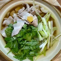 Snapdishの料理写真:豚肉と水菜のハリハリうどん|ひまさん