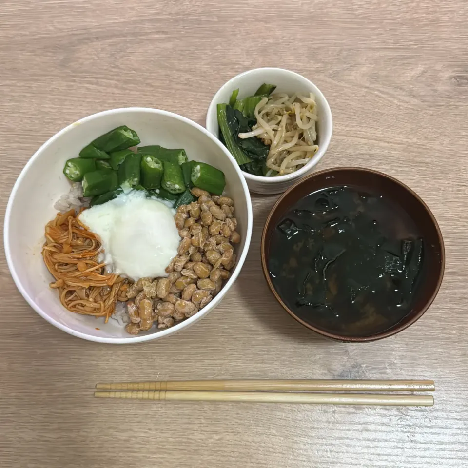 ネバネバ丼|りなちさん