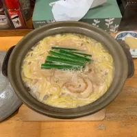 Snapdishの料理写真:鍋焼きラーメン|ZekeSe7enさん