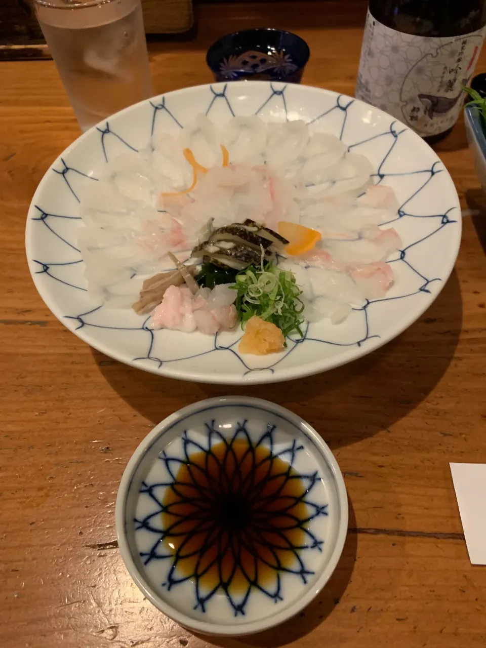 Snapdishの料理写真:ウツボの刺身|ZekeSe7enさん