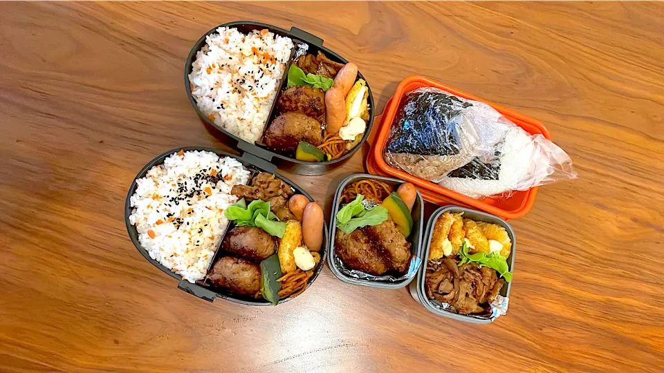 双子高校生弁当🍱➕兄|み〜さんさん