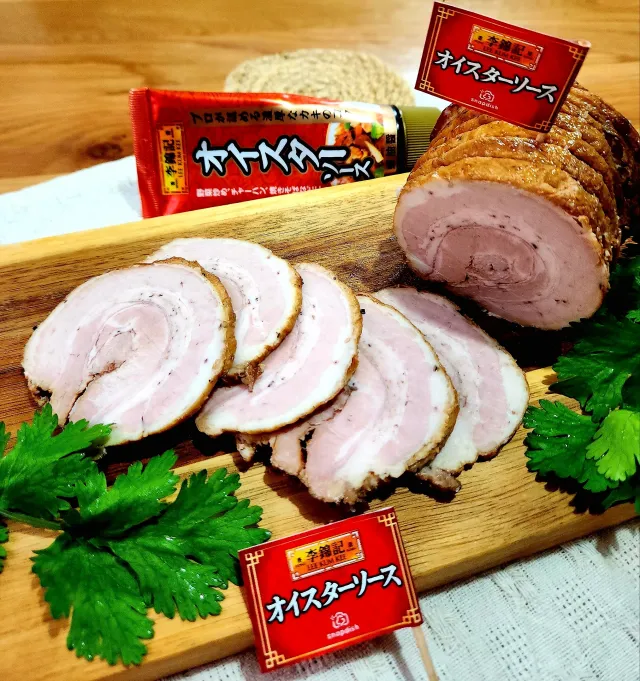 Snapdishの料理・レシピ写真:『李錦記オイスターソース』で作る❗
今までで一番美味しい焼豚‼️｜【速報！】「李錦記・中華調味料」アンバサダー投稿まとめ♪