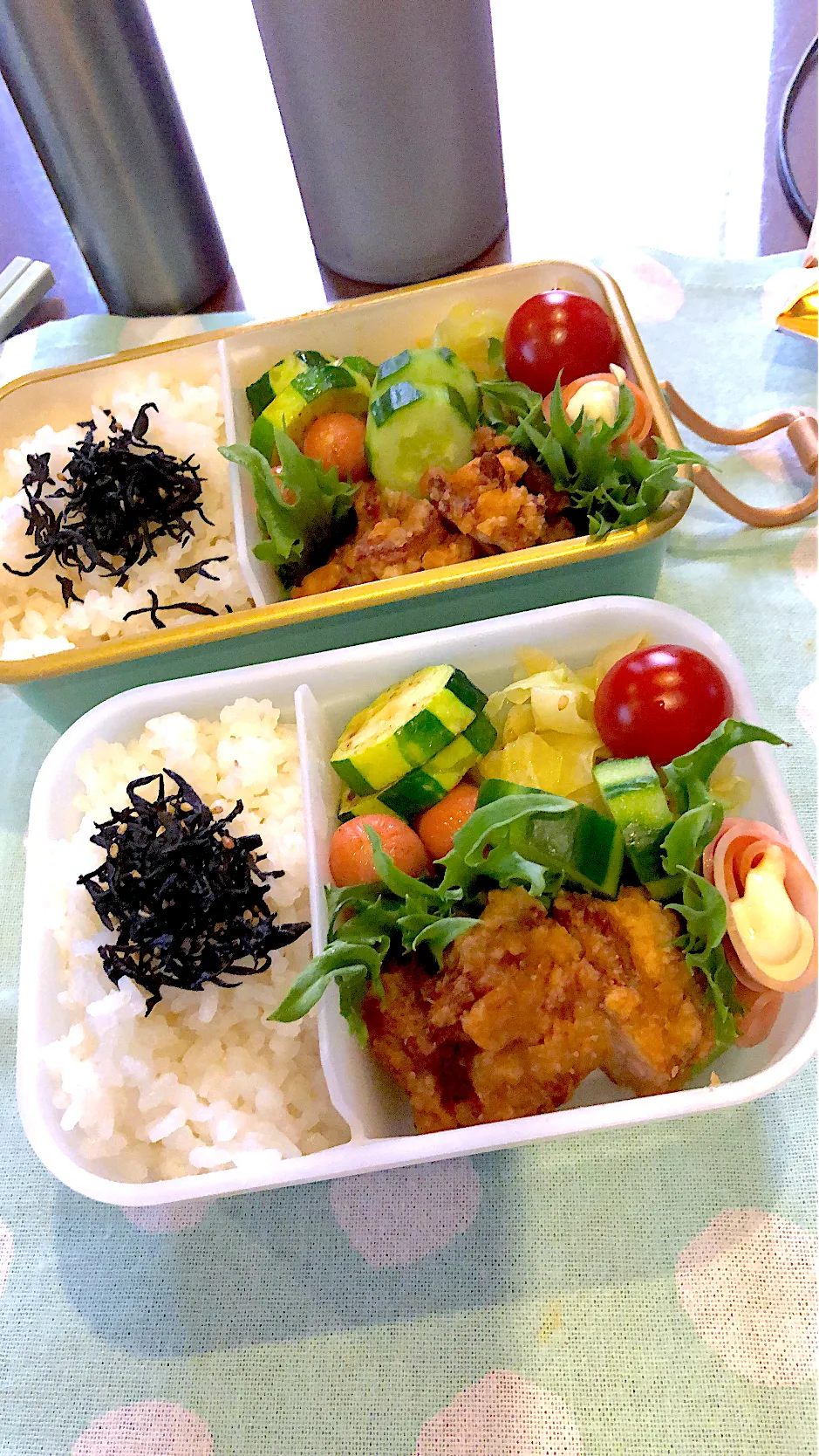 2024.4.25  ＊今日のお弁当＊キャベツのごまポン酢あえ♪♪|rinrin*mama*さん