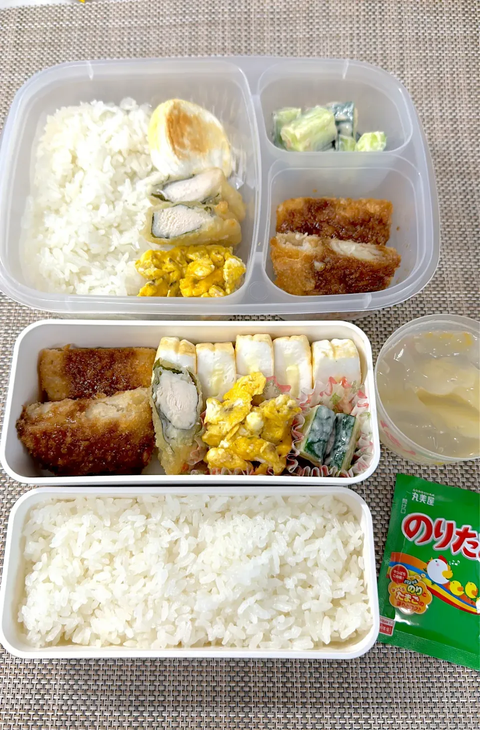 バリューのお惣菜弁当🍱旦那さん、娘弁当。|ゆーこ。さん