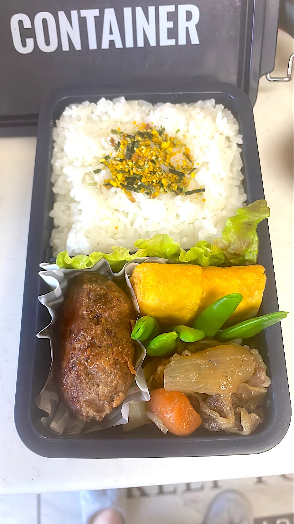 Snapdishの料理写真:2024.4.25 男子高校生のお弁当🍱|かおたまさん