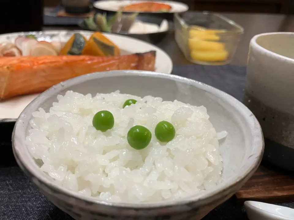 Snapdishの料理写真:4/25 豆ご飯|あーるさん