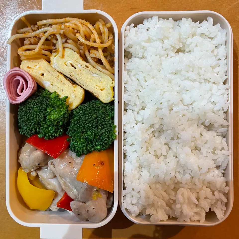 Snapdishの料理写真:2024.4.25 次男お弁当|いじゅさん