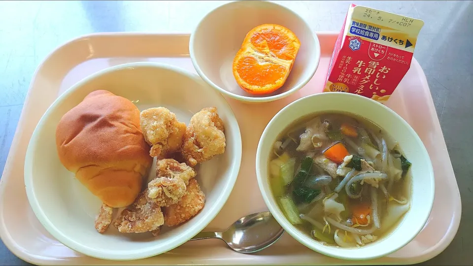 今日の給食(4/25)|えっちゃんさん