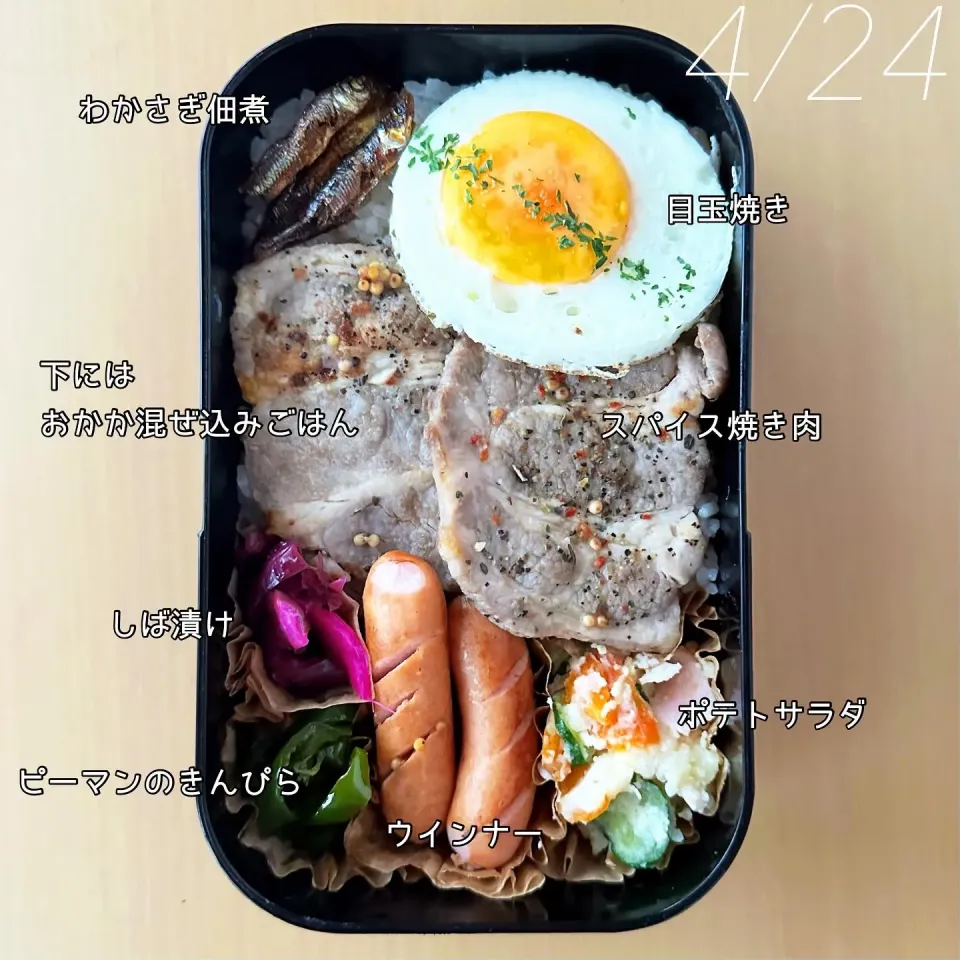 Snapdishの料理写真:高校生男子1000ml弁当|溜池さん