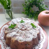 とんちんさんの料理 紅茶とりんごのケーキ