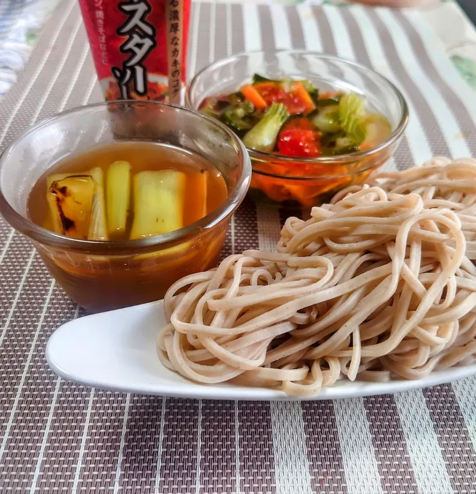 オイスターつけねぎ蕎麦
穀雨の精進スープ|マギーさん