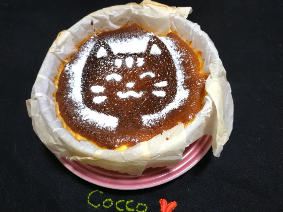 Snapdishの料理写真:バスクチーズケーキ✨|cocco+さん