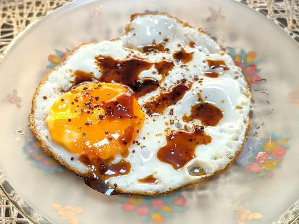 🍳目玉焼きonオイスターソースのタレ🍳|foodanalystＭＩＫＩさん