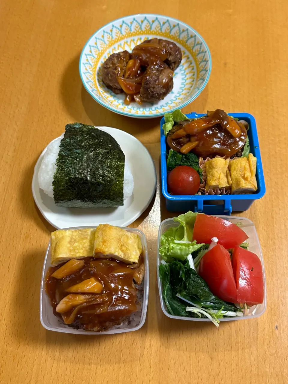 Snapdishの料理写真:2024.4.24.💜お弁当|kimikimiさん