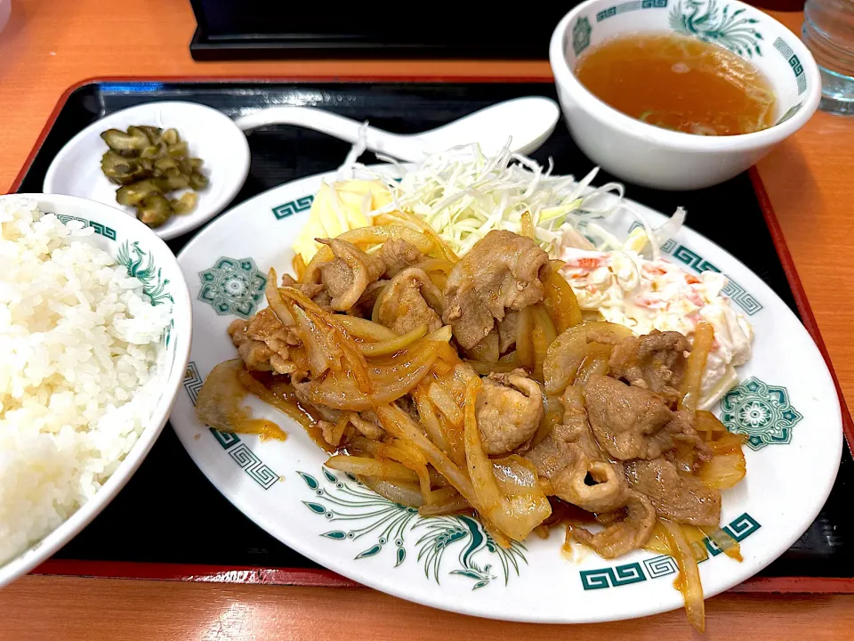 生姜焼き定食|マハロ菊池さん