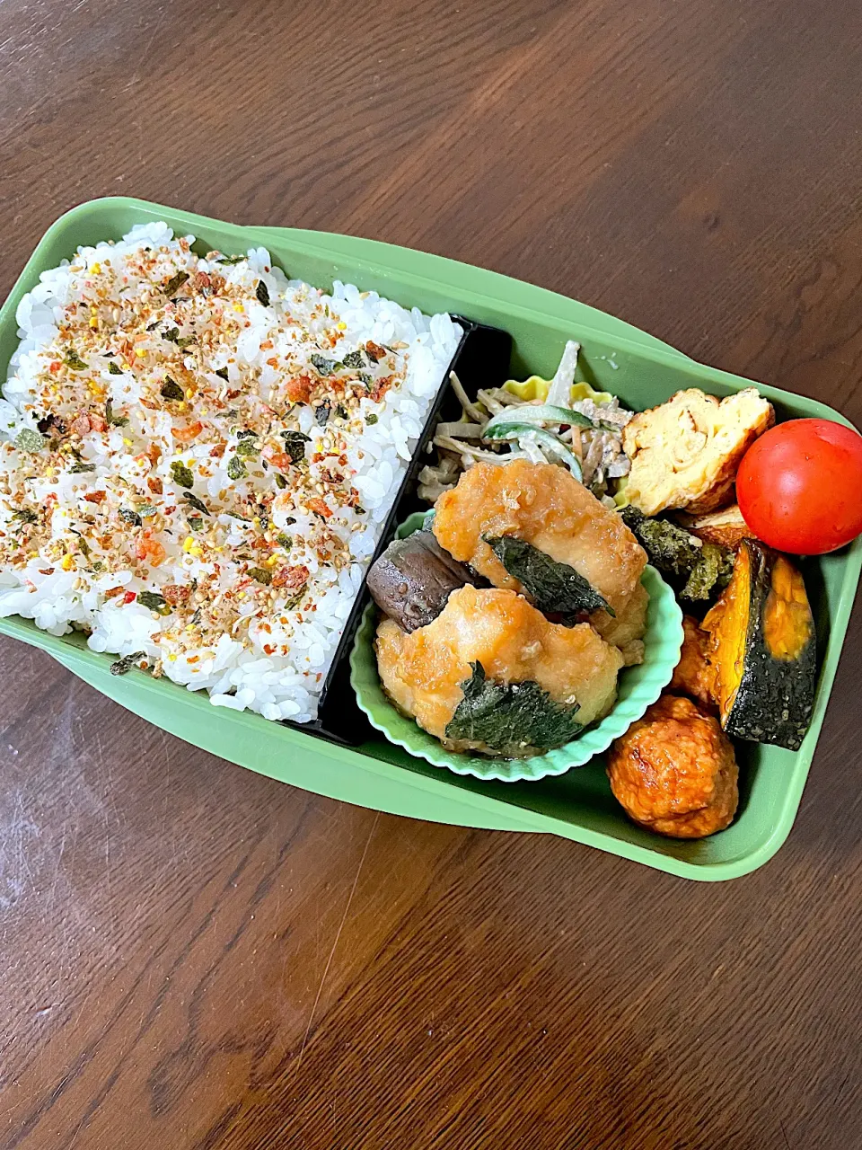 鶏肉となすのみぞれ煮弁当|kiicoさん