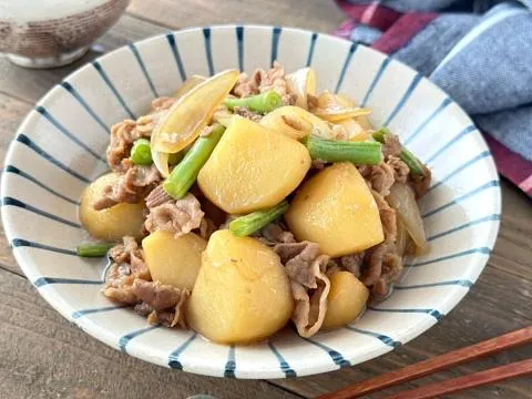 豚肉とじゃがいもの昆布ぽん酢さっぱり煮|ヤマサ醤油公式アカウントさん