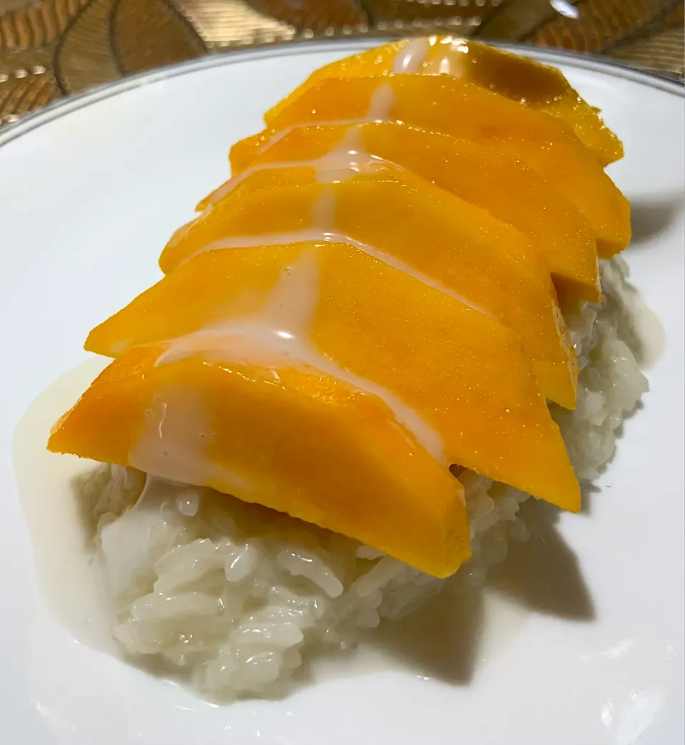 Thai sticky mango rice|Ahnneさん