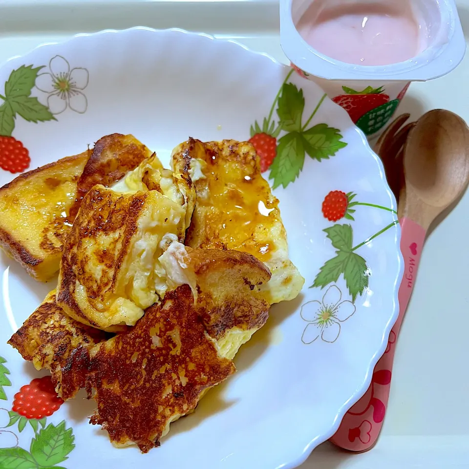 Snapdishの料理写真:3歳児　朝ご飯(4/26)|Kahoさん