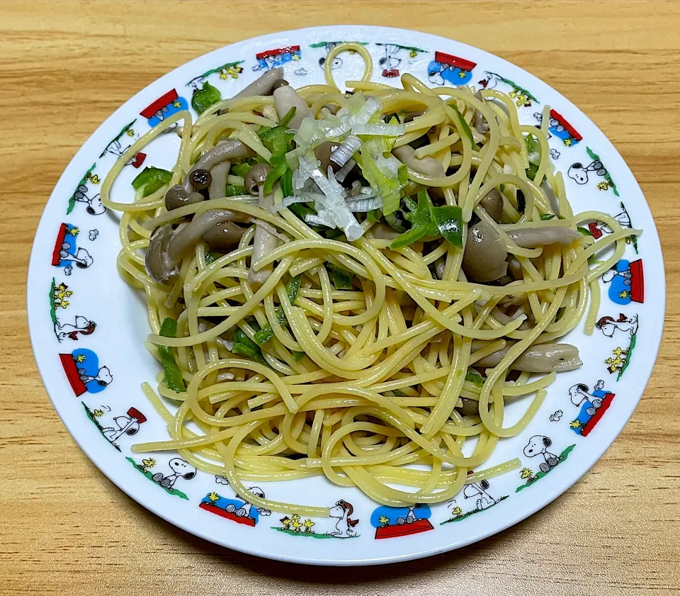 永谷園の松茸のお吸い物パスタ|料理好きなじいさまさん